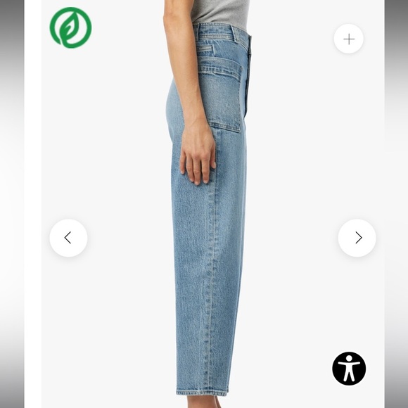 Joe’s Jeans THE PHEOBE
HIGH RISE PATCH POCKET BARREL LEG - Picture 2 of 6